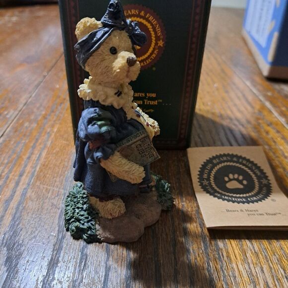 Vintage 1996 Boyds Bears The Bearstone Momma McBear Anticipation Figurine #2282 - Picture 9 of 11